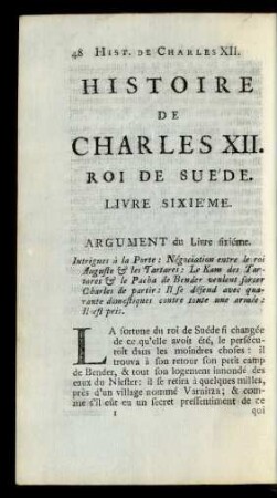 Livre Sixiéme