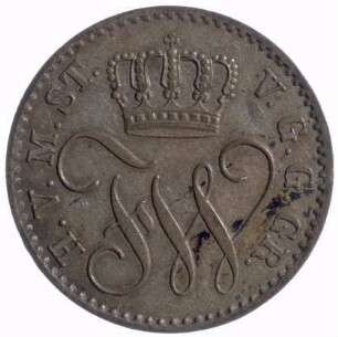 Münze, 1/48 Taler, 1864