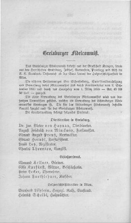 Greinburger Fideicommiß