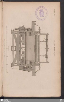 Plate VI. Front elevation