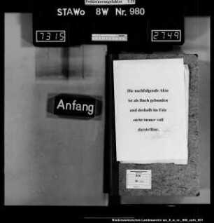 Taxregister (Nr. 7372 - 11575)