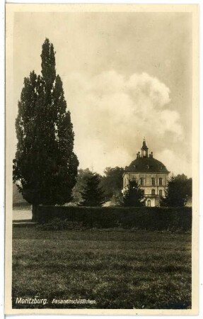 Moritzburg. Jagdschloss - Fasanenschlößchen