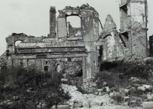 Dresden-Neustadt, Kasernenstraße 7, Ruine eines Wohnhauses