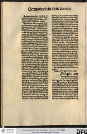 Fructus xxvii: Jesus est circumcisus.