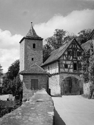 Rothenburg ob der Tauber. Torturm (1201/1300 und 1376/1400)