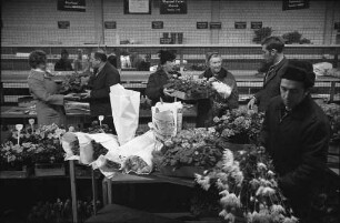 Blumenmarkt im Großmarkt am Weinweg