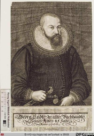 Bildnis Georg Endter d. Ä.