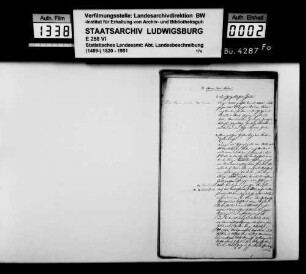 Textkonzept der OAB, frühe Fassung mit zahlreichen Randnotizen und Ergänzungen