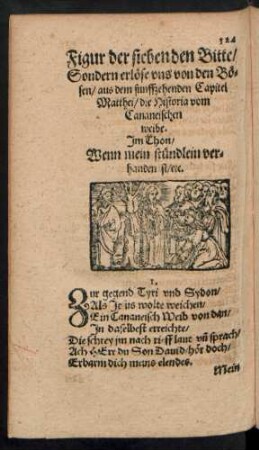 Figur der siebenden Bitte ...