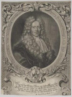 Bildnis des Georg Friedrich Wenng