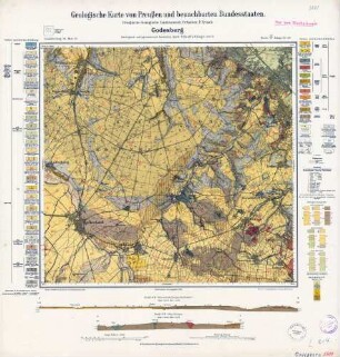 [5308] Godesberg, Geologische Karte von Preußen und benachbarten Bundesstaaten