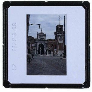 Venedig, Arsenale : Ingresso di Terra von außen gesehen