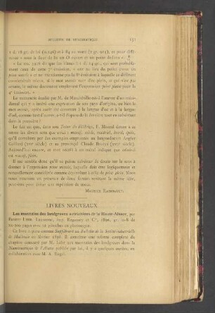 Livres nouveaux