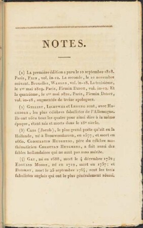 Notes.
