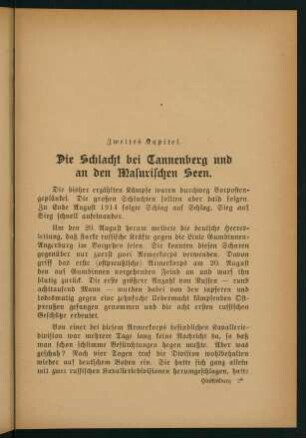 19-41, Die Schlacht bei Tannenberg und an den Masurischen Seen