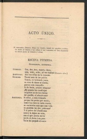 Escena primera.