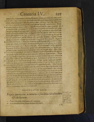 Observatio LXIX. Regula qua dicitur, neminem ex sua domo extrahendum esse, declaratur.