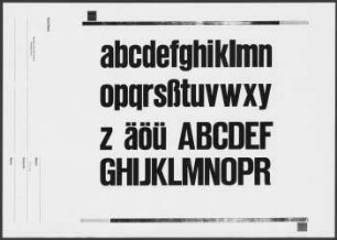 Akzidenz Grotesk Schmal Plakadur 8 cic