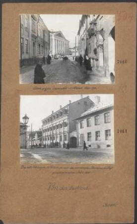 Blick auf die Universität von Dorpat