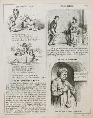 "Iphigenie auf Tauris" "Guter Anfang" "Illustrirte Redensart"