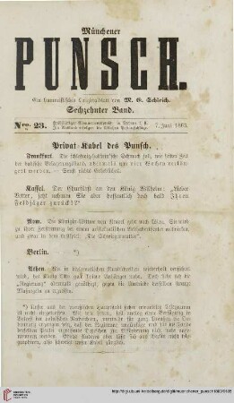 Nro. 23 (7. Juni 1863)