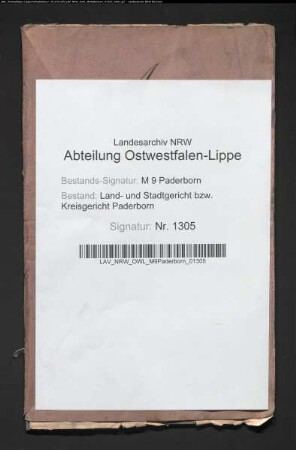 Erblasser: Niggemeyer, Adam; Erblasser: Niggemeyer, Balduina, geb. Meyer: