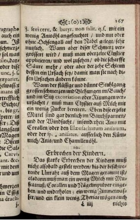 10. Erbrechen der Kinder