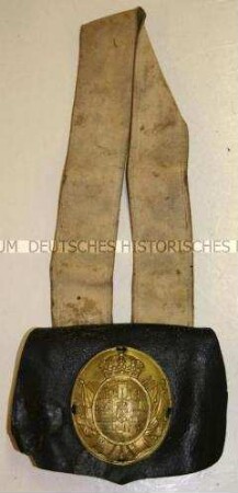 Patronentasche für Mannschaften, Infanterie-Regiment No. 6, evtl. aus dem Besitz Prinz Ferdinands