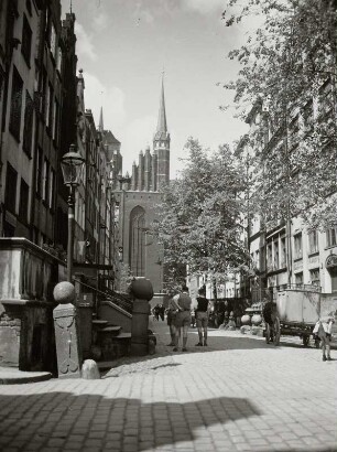 Blick zur Marienkirche