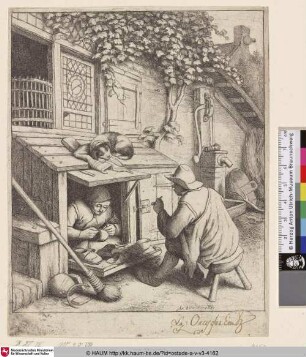 [Der Schuhflicker; The cobbler; Le savetier]