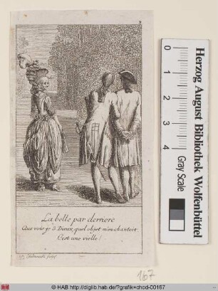 La belle par derriere