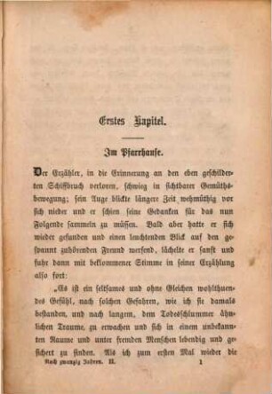 Nach zwanzig Jahren : Roman, 2. Theil
