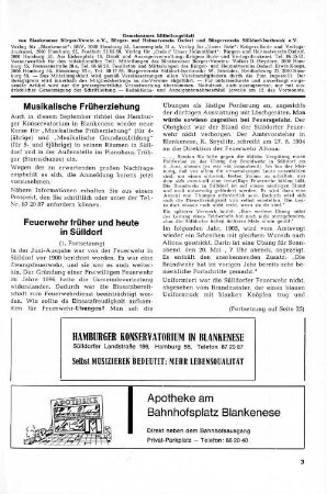 Feuerwehr früher und heute in Sülldorf : (1. Fortsetzung)