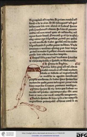 Superbia secundum Gregorium est mater omnium capitalium vitiorum et est vitium multum subtile et difficile ad cognoscendum et consistit in appetitu inordinato proprie excellentie.