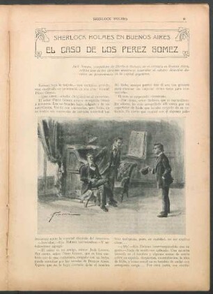 Sherlock Holmes en Buenos Aires - El caso de Pérez Gómez