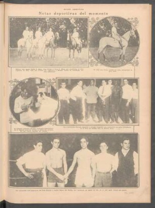 Notas deportivas del momento [Fotografías]