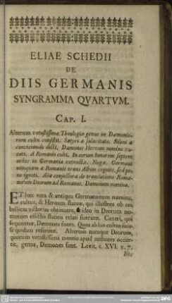 Syngramma Quartum