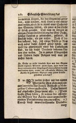 262-266, Fr. Solte es nicht dienlich seyn mit des Gegentheils ...