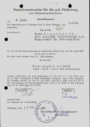 Wunderlich, Horst