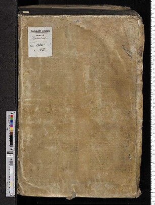 Rezessbuch zu den Sitzungen des Domkapitels von 1581-1583