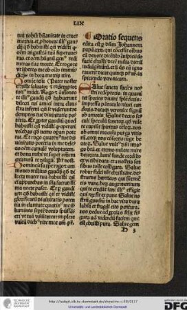 Salve sancta facies nostri redemptoris, in qua nitet species divini splendoris, impressa panniculo nivei candoris...