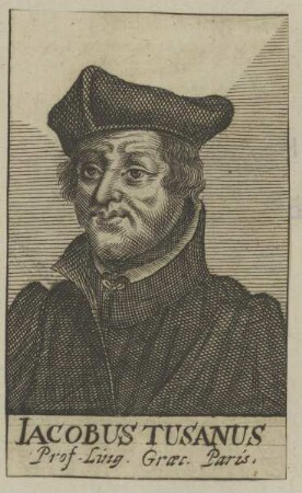 Bildnis des Iacobus Tusanus