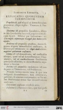 Explication quorundam Terminorum
