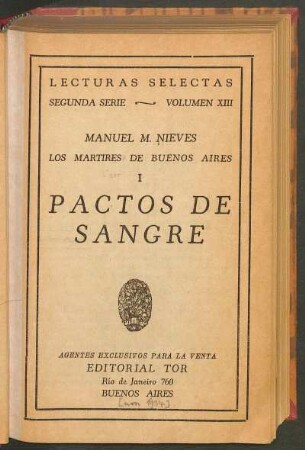 130000: Pactos de sangre