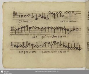 [Gosse, Maistre:] O vos omnes