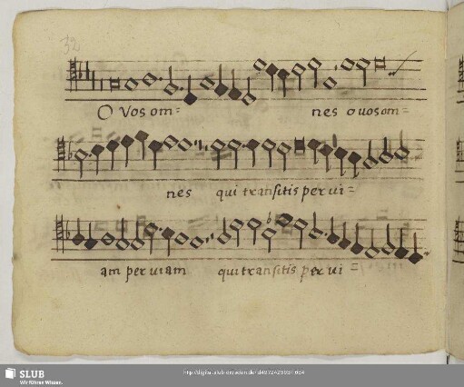 [Gosse, Maistre:] O vos omnes