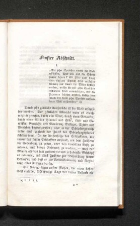 Fünfter Abschnitt.