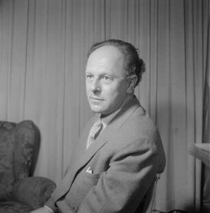 Porträt des Opernsängers und Regisseurs Erich Witte : Porträt von Erich Witte
