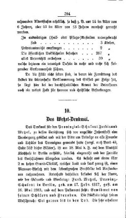 Das Wetzel-Denkmal