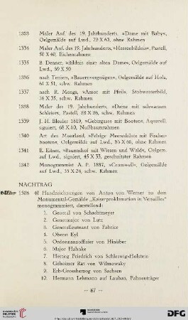 Nachtrag (Nr. 1508-1655)